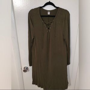 Old Navy 3/4 Sleeve Swing Dress
